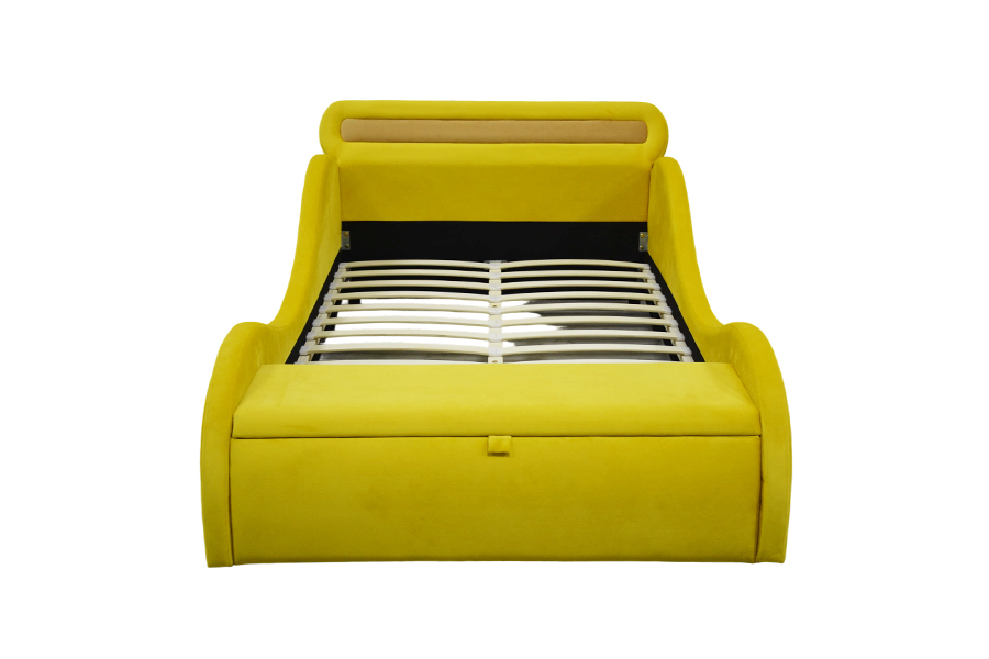1421 Striking Yellow Car-Like Beds for Kids