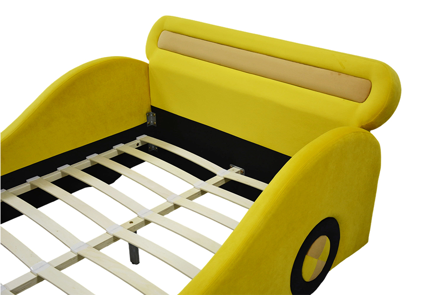 1421 Striking Yellow Car-Like Beds for Kids