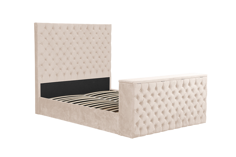 4652BG Liftable TV Stand Motor Bed for Small Bedrooms