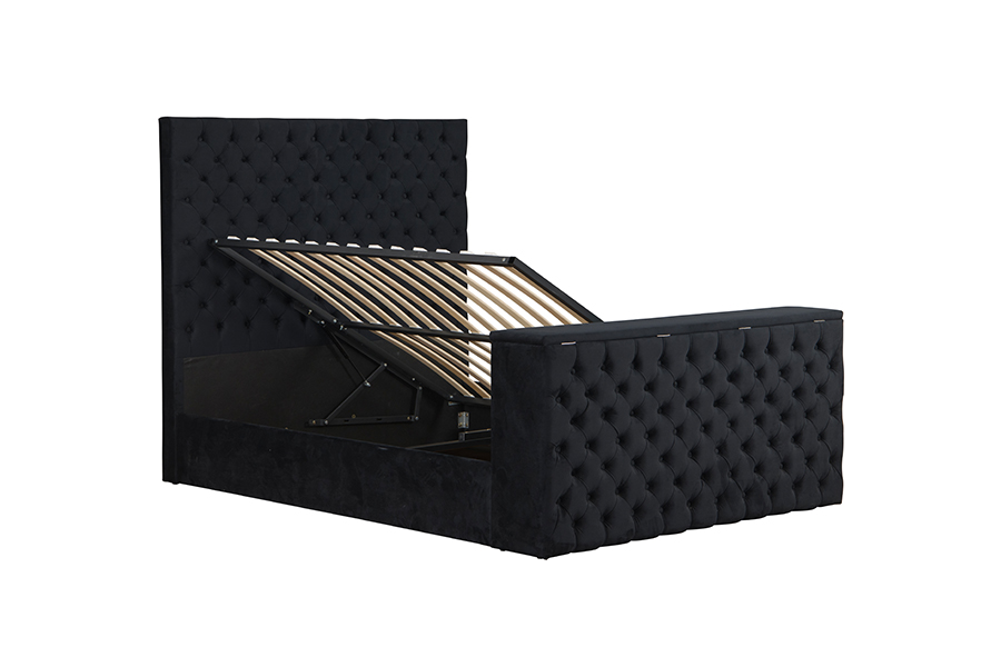 4652BG Liftable TV Stand Motor Bed for Small Bedrooms
