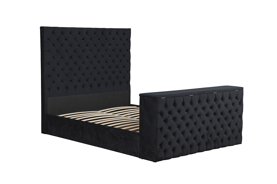 4652BG Liftable TV Stand Motor Bed for Small Bedrooms