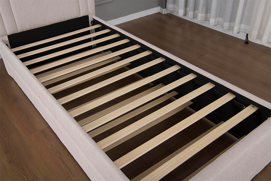 5021 Multi-Arch Headboard Trundle Bunk Upholstered Bed Frame