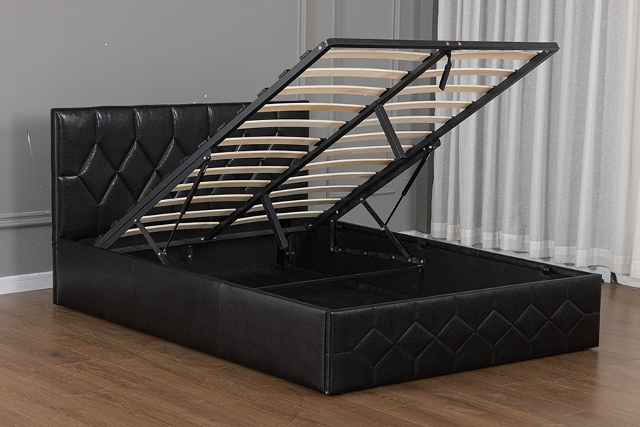5031G Luxury design Adjustable Bed USB Upholstered Bed Frame