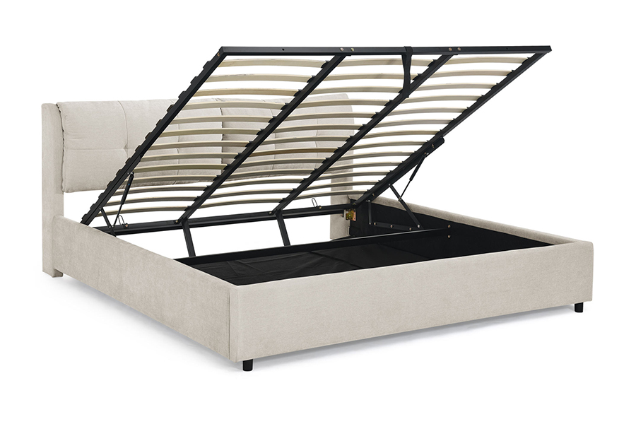 N10 Environmentally friendly and durable Upholstered Storage Bed Frame