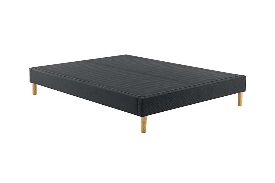 1469 High Bed with PU Fabric Upholstered Bed